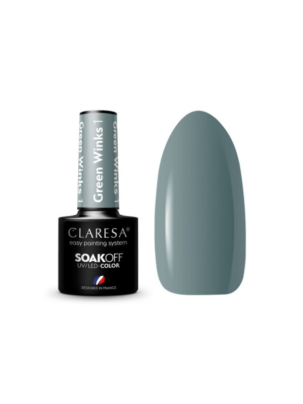 Claresa Green Winks Hybrid Nagellack /1/ 5 g