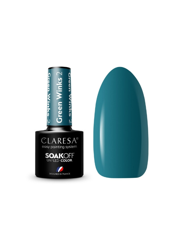 Claresa Green Winks Hybrid Nagellack /2/ 5 g