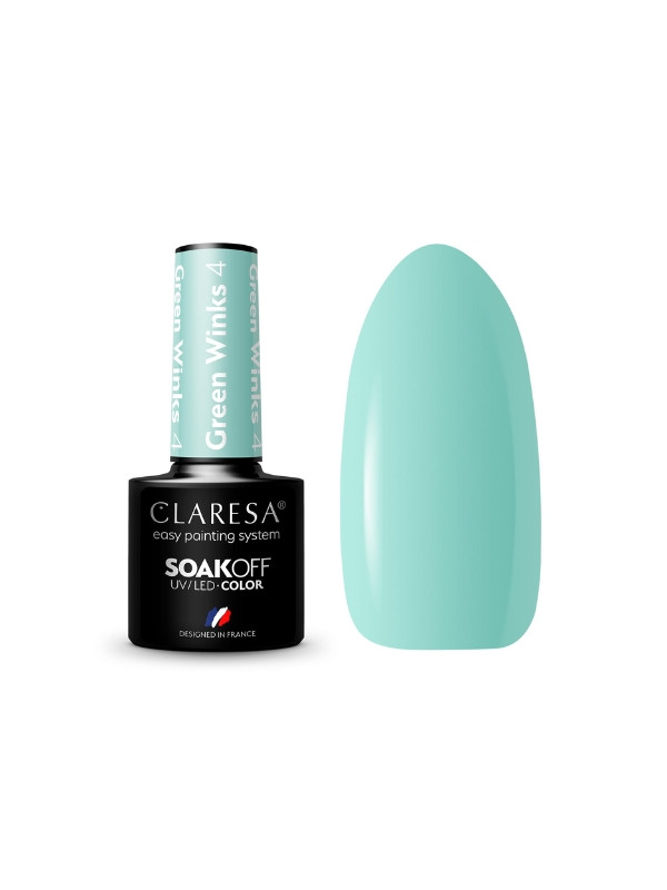 Claresa Green Winks Hybride nagellak /4/ 5 g