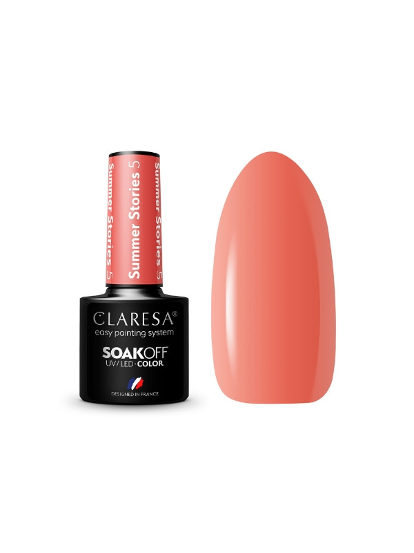 Claresa Summer Stories Hybrid-Nagellack / 5 / 5 g