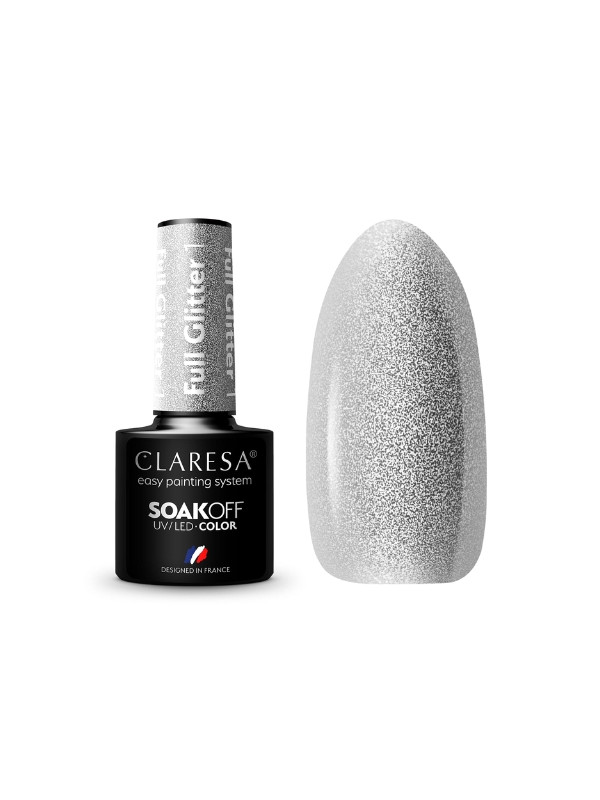 Claresa Full Glitter Hybrid nail polish /1/ 5 g