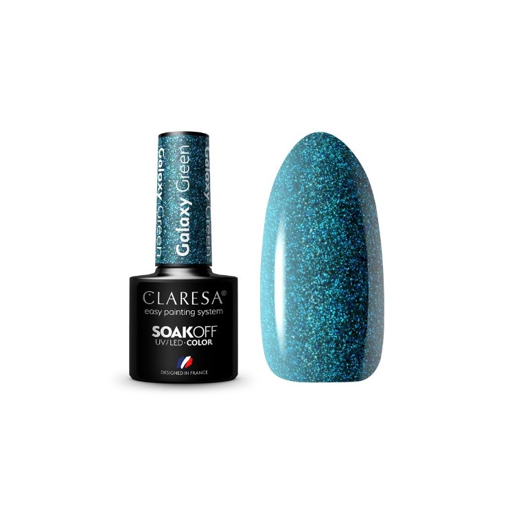 Claresa Galaxy Green Hybrid Nagellack 5 g