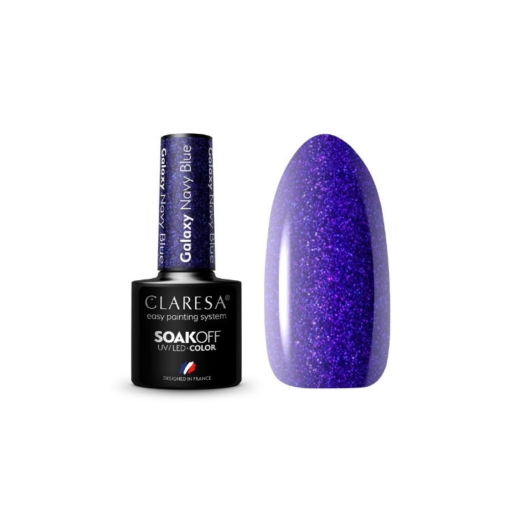Claresa Galaxy Navy Blue Hybrid Nagellack 5 g