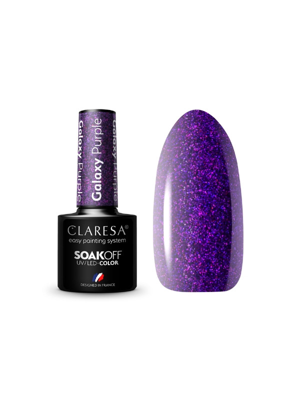 Claresa Galaxy Purple Hybrid Nagellack 5 g