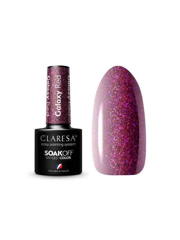 Claresa Galaxy Red Hybrid Nagellack 5 g