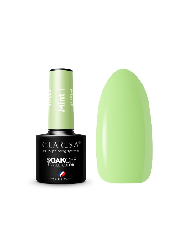 Claresa Mint hybride nagellak /1/ 5 g