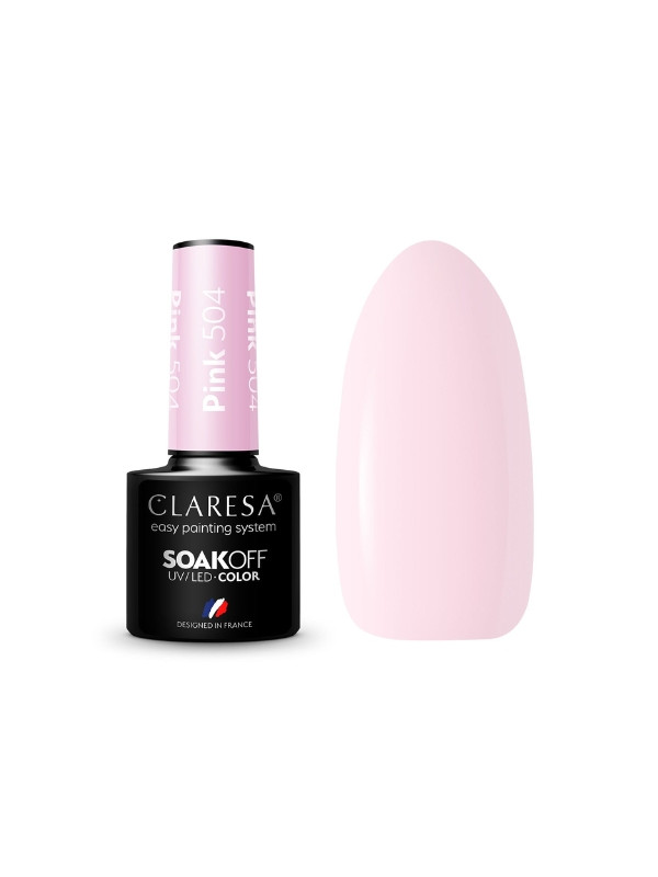 Claresa Pink Hybrid Nagellack /504/ 5 g