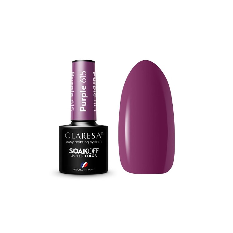 Claresa Purple Hybrid Nagellack /615/ 5 g