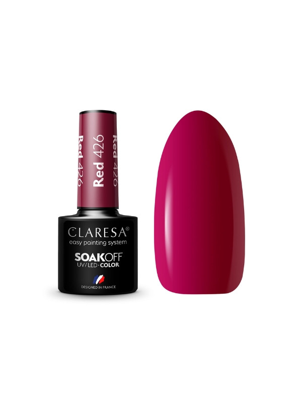 Claresa Red Hybrid nail polish /426/ 5 g