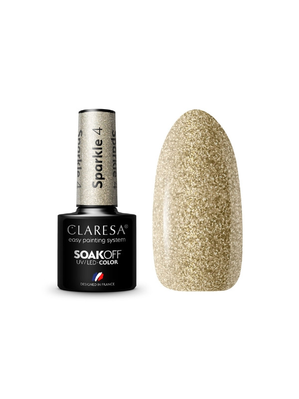 Claresa Sparkle Hybrid Nagellack /4/ 5 g