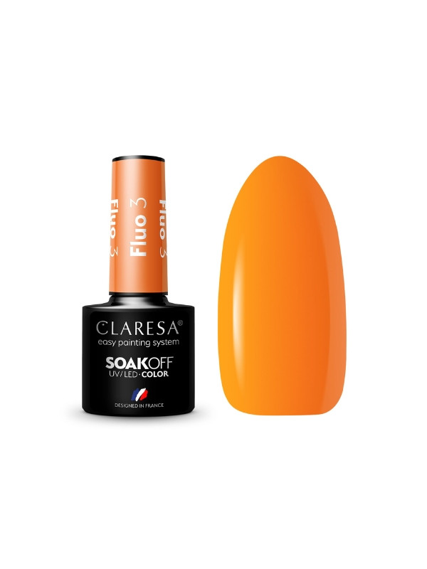 Claresa Fluo Hybrid Nagellack /3/ 5 g