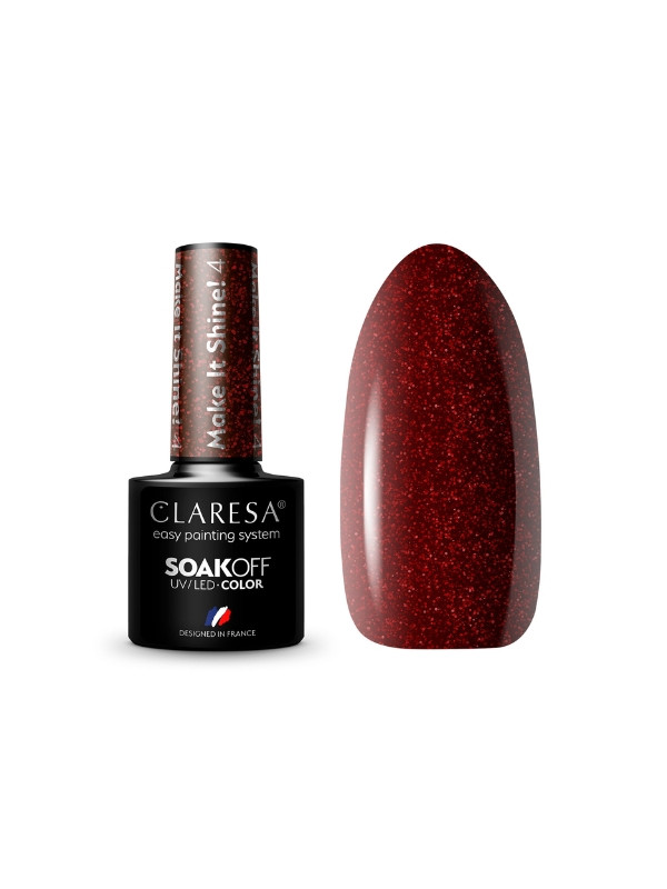 Claresa bringt es zum Shine ! Hybrid-Nagellack /4/ 5 g