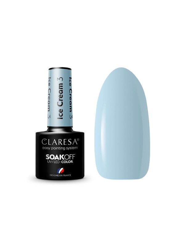 Claresa Ice Cream Hybrid nail polish /3/ 5 g