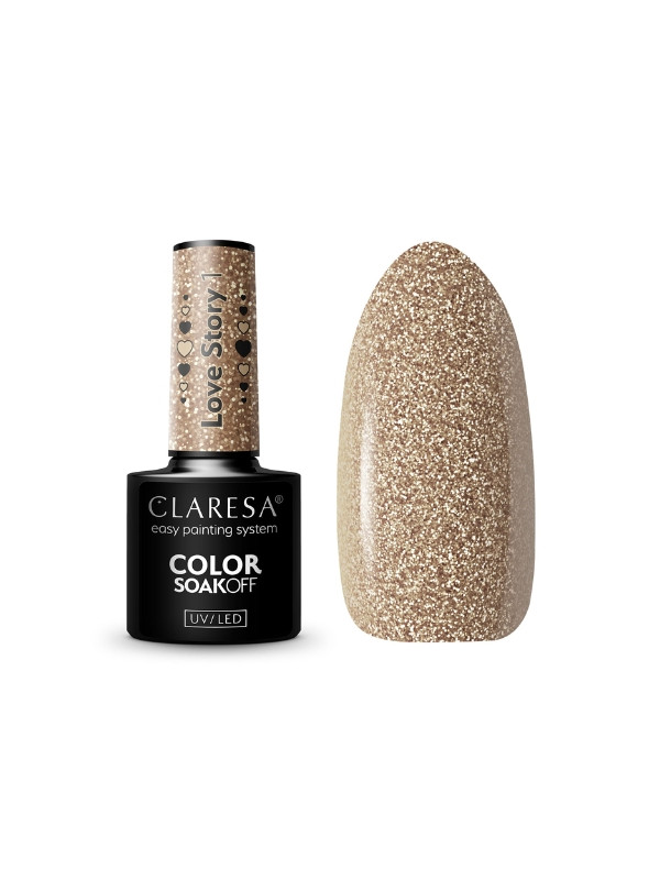 Claresa Love Story Hybrid nail polish /1/ 5 g