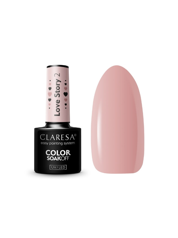 Claresa Love Story Hybrid Nagellack /2/ 5 g