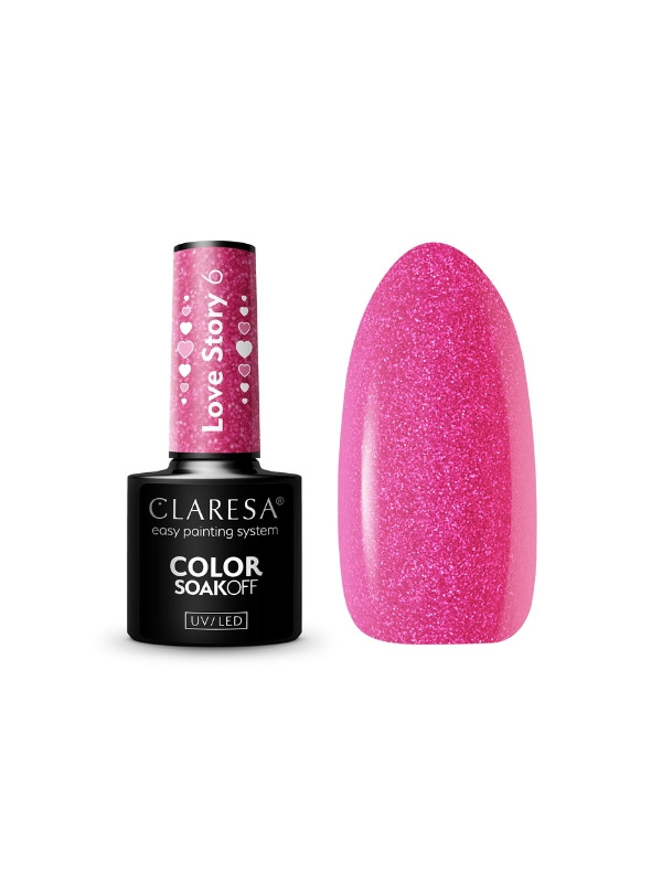 Claresa Love Story Hybrid nail polish /6/ 5 g