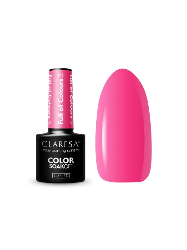 Claresa Full Of Colors Hybrid nail polish /3/ 5 g