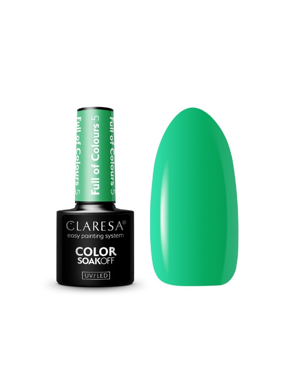 Claresa Full Of Colors Hybrid nail polish / 5 / 5 g