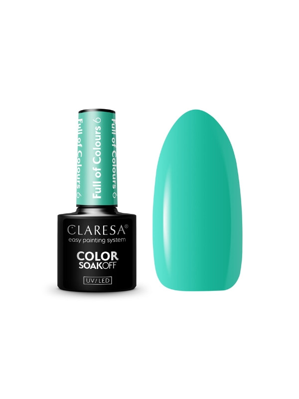 Claresa Full Of Colors Hybrid nail polish /6/ 5 g