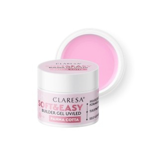 Claresa Soft & Easy Panna Cotta nail building gel 45 g