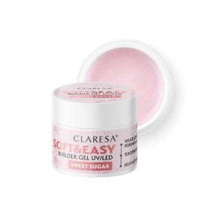 Claresa Soft & Easy Sweet Sugar nail building gel 45 g