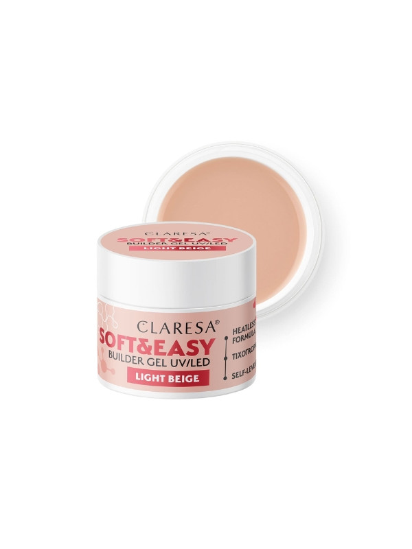 Claresa Soft & Beige Nagelaufbaugel Light 45 g