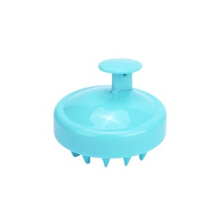 Light Blue silicone scalp massager stimulating hair growth, 1 piece