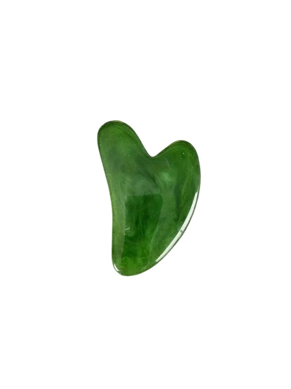 Gua Sha voor gezichtsmassage Green 1 stuk