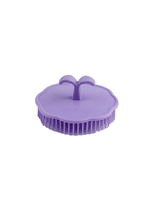 Purple scalp massage brush 1 piece