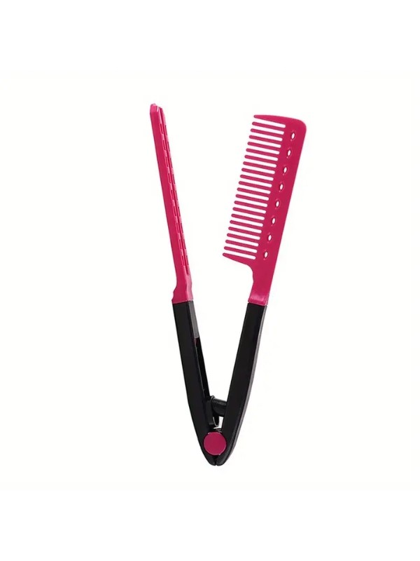 Hair straightening comb 1 piece