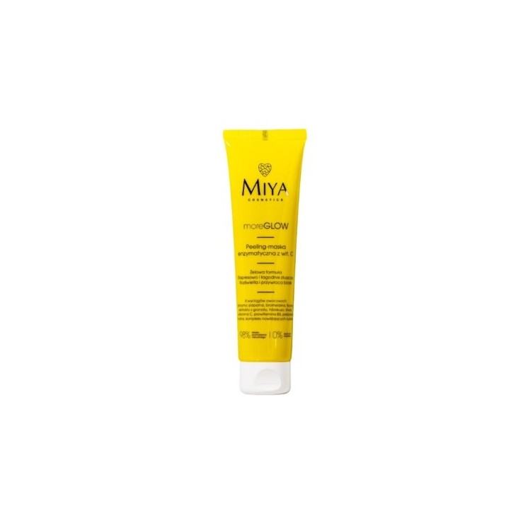 Miya Cosmetics moreGLOW Enzymatic Peeling - Face mask with vitamin C 60 ml