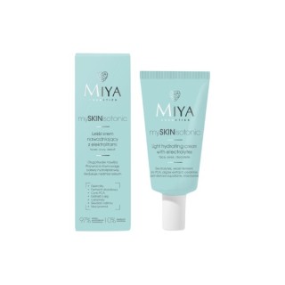 Miya Cosmetics mySKINisotonische lichte vochtinbrengende crème voor gezicht, ogen en halslijn met elektrolyten 40 ml