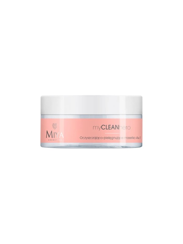 Miya Cosmetics myCLEANhero reinigende und pflegende Gesichtsbutter 4in1 70 g