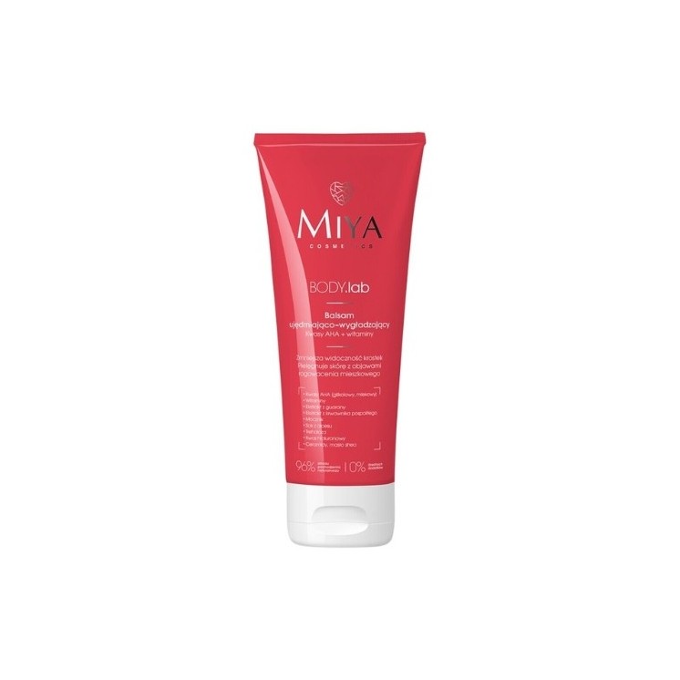 Miya Cosmetics BODY .lab firming and smoothing Body lotion AHA acids + vitamins 200 ml