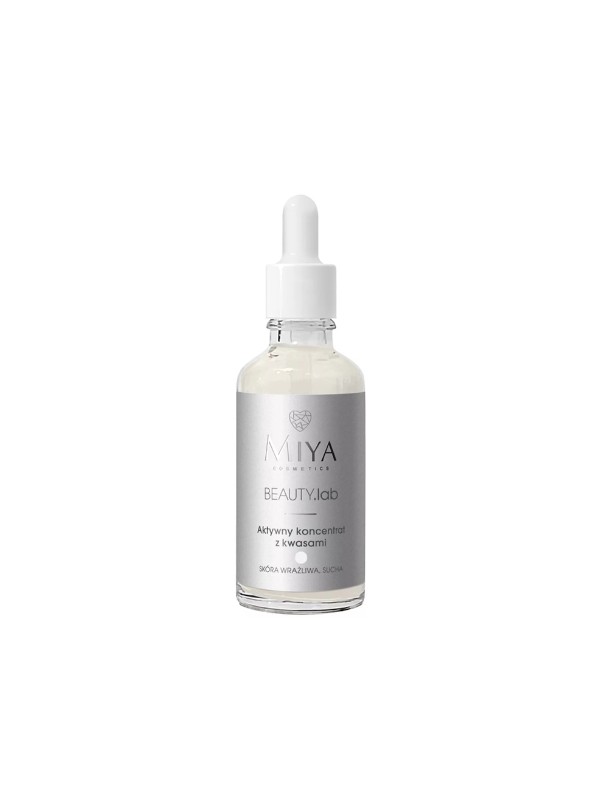 Miya Cosmetics BEAUTY .lab Aktivkonzentrat für trockene und empfindliche Haut 50 ml