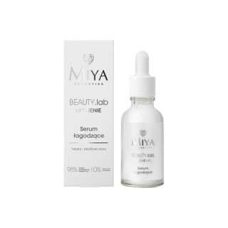 Miya Cosmetics BEAUTY .lab Soothing Beruhigendes Serum für Gesicht und Augenpartie 30 ml