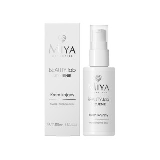 Miya Cosmetics BEAUTY .lab Beruhigende Creme für Gesicht und Augenpartie 50 ml