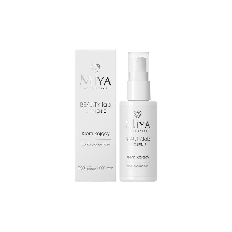 Miya Cosmetics BEAUTY .lab Soothing Cream for the face and eye area 50 ml