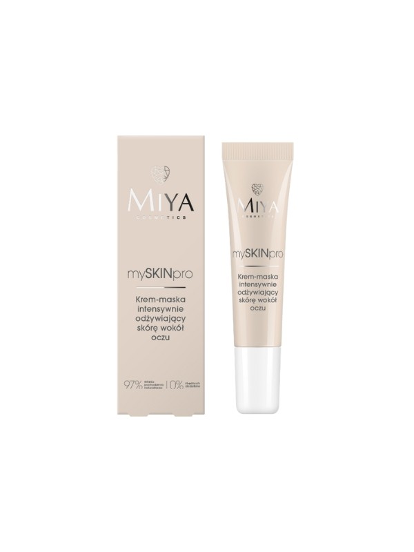 Miya Cosmetics mySKINpro Cream – Maske, die die Haut um die Augen intensiv pflegt, 15 ml