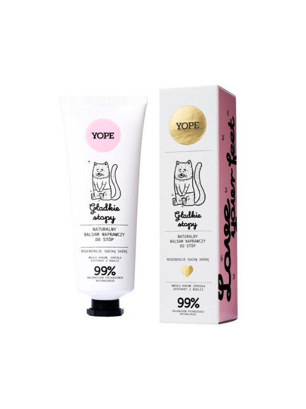 YOPE Natürlicher reparierender Fußbalsam 75 ml