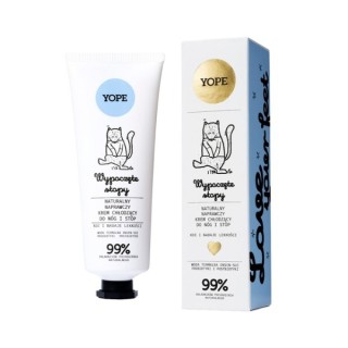 YOPE Natürliche reparierende Kühlcreme für Beine und Füße 75 ml