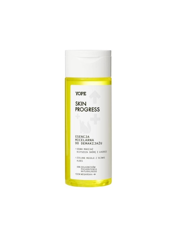 YOPE Skin Progress Micellaire essentie voor het verwijderen van gezichtsmake-up 150 ml