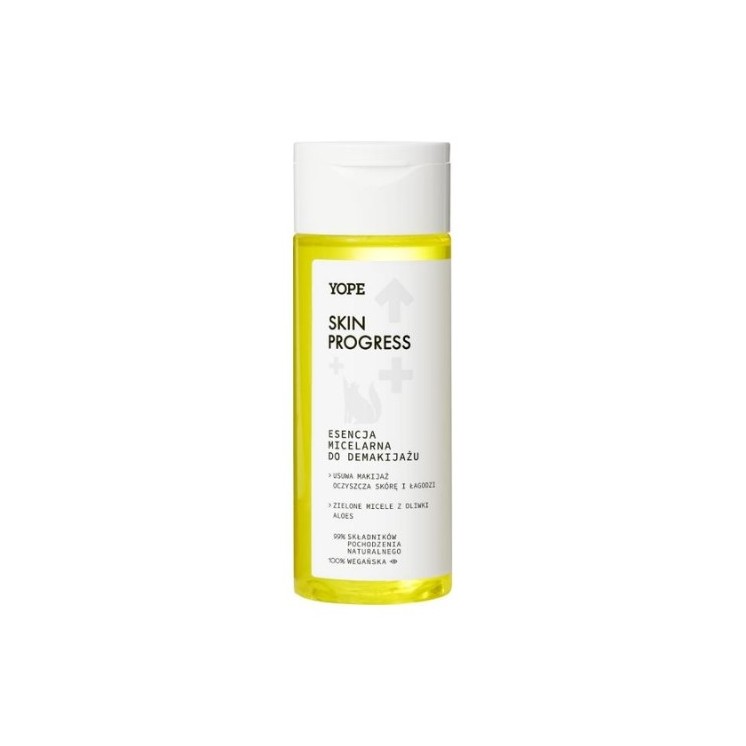 YOPE Skin Progress Micellaire essentie voor het verwijderen van gezichtsmake-up 150 ml