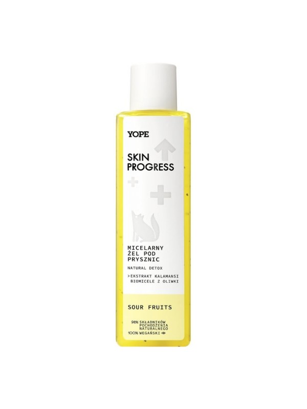 YOPE Skin Progress Micellar Natural Detox Duschgel 200 ml