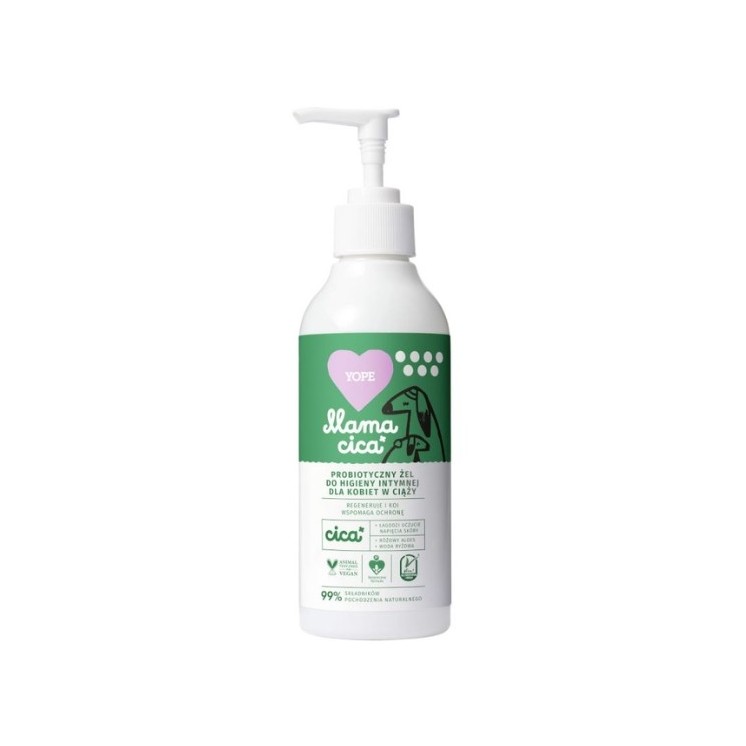 YOPE Mama Cica Probiotische Intieme hygiënegel voor zwangere vrouwen 300 ml