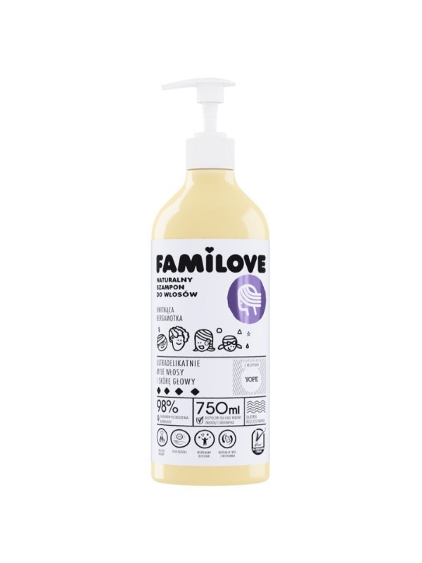 YOPE Familove Natuurlijke Haarshampoo 750 ml