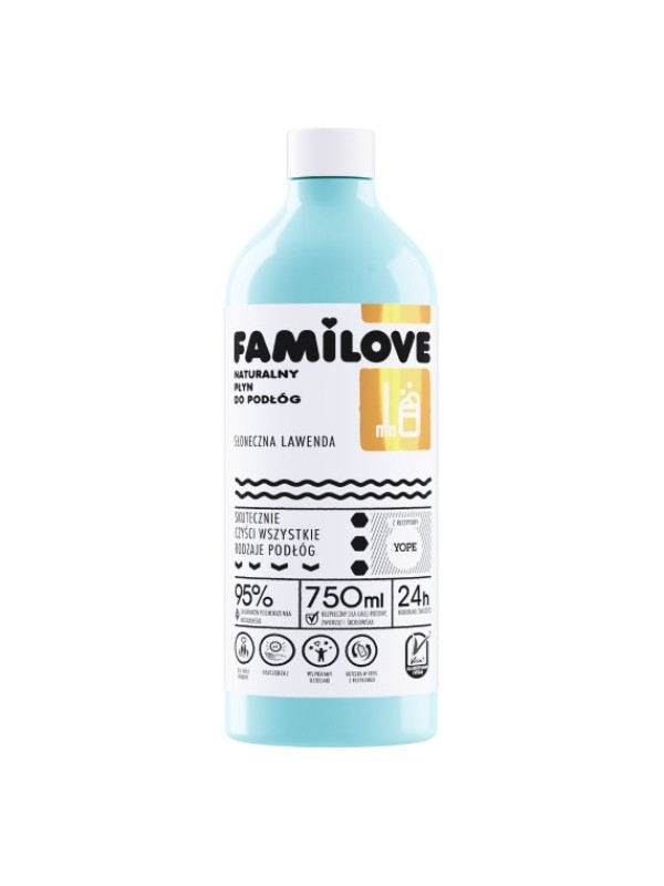 YOPE Familove Natural Bodenreinigungsflüssigkeit 750 ml