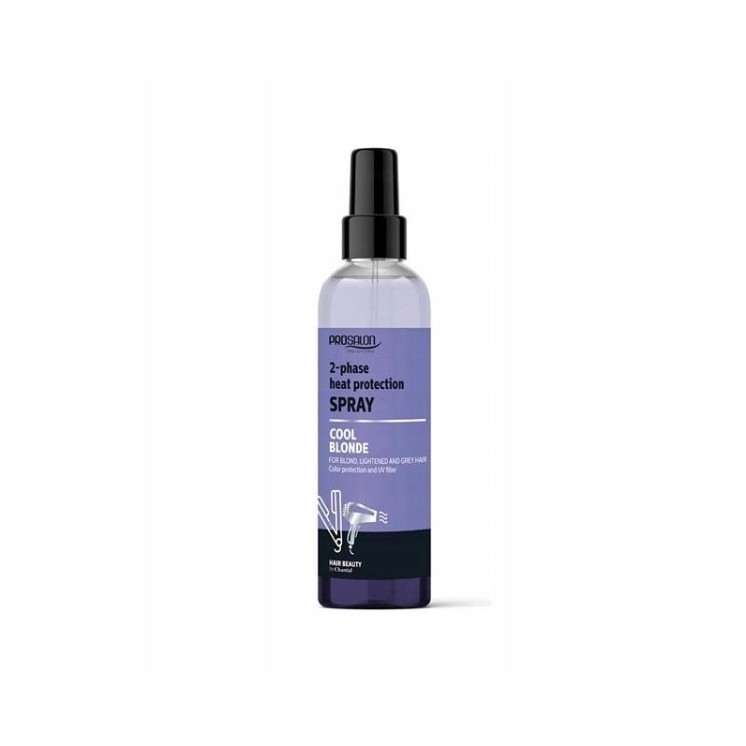 Prosalon Professional Cool Blonde thermobeschermende tweefasige haarkleurbeschermingsvloeistof 200 ml