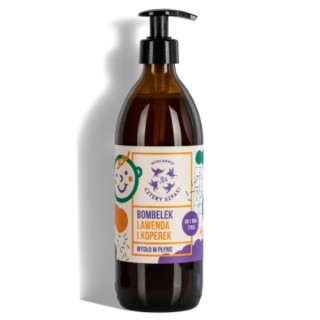 Mydlarnia Cztery Szpaki natural Bombelek liquid soap from 1 year of age Lavender and Dill 500 ml