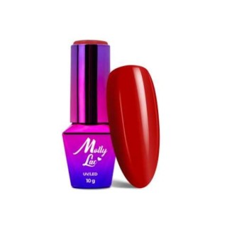 MollyLac /371/ Pin-Up Girl Amoretto Hybrid Nail Polish 10 ml